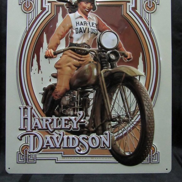 Harley Davidson metal sign - Picture 3 of 4